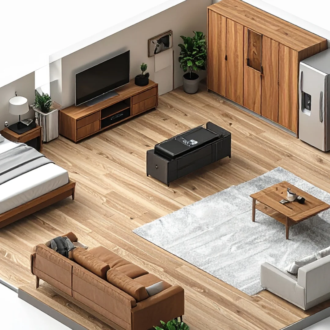 Studio Apartment Setup Package rental package