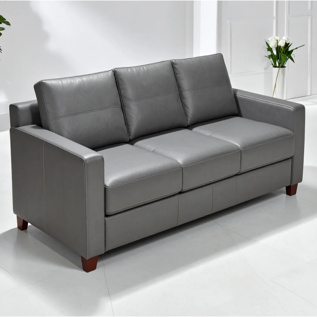 3-seater sofa – leatherette on rent