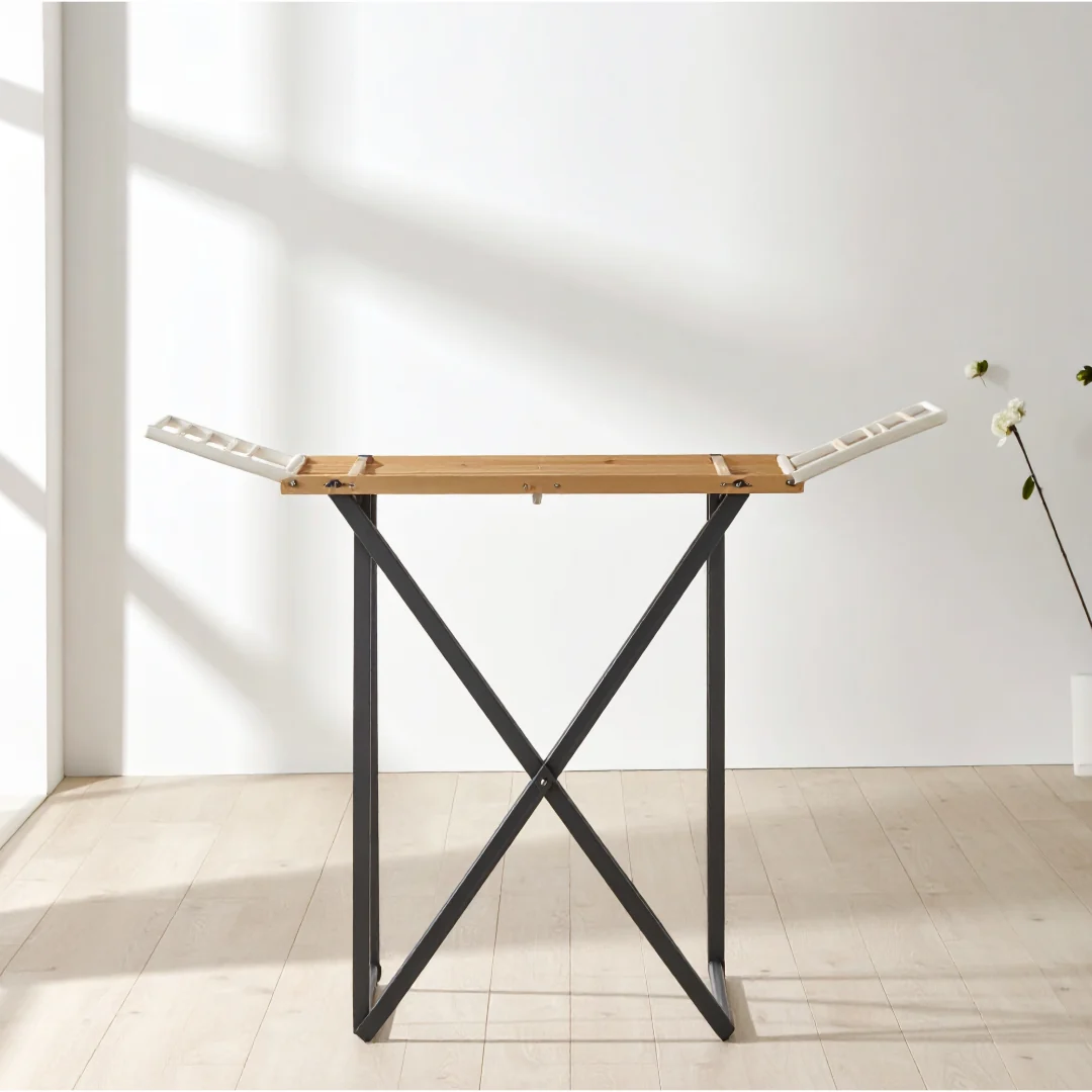 Folding clothes-drying rack – steel on rent