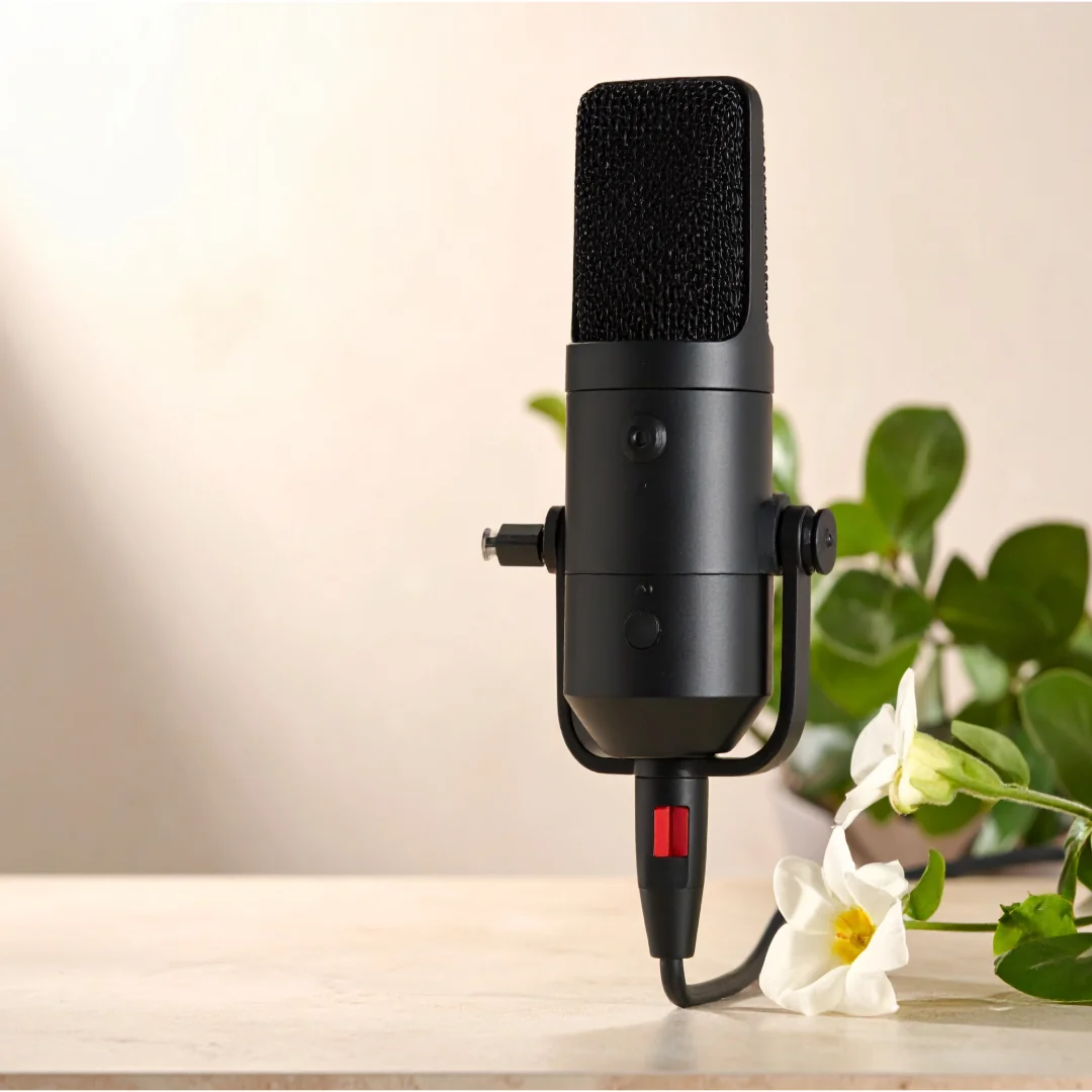 Podcast microphone – USB on rent