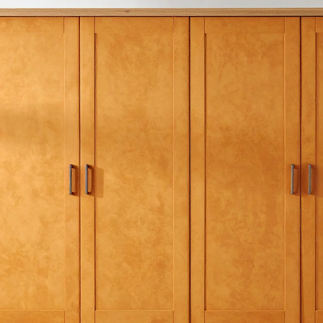 Wardrobe – fabric portable 2-section on rent