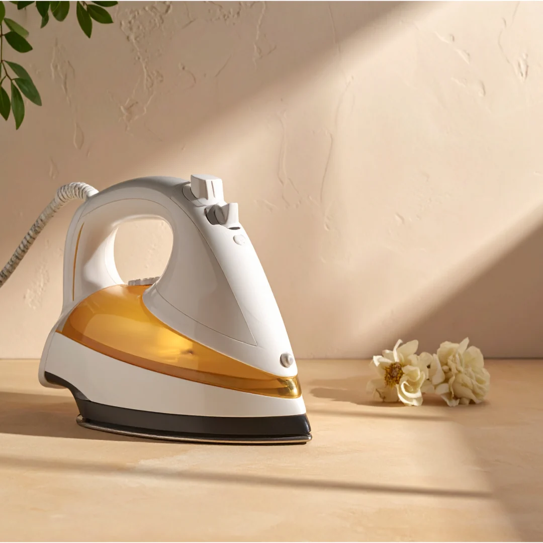 Steam iron – standard on rent