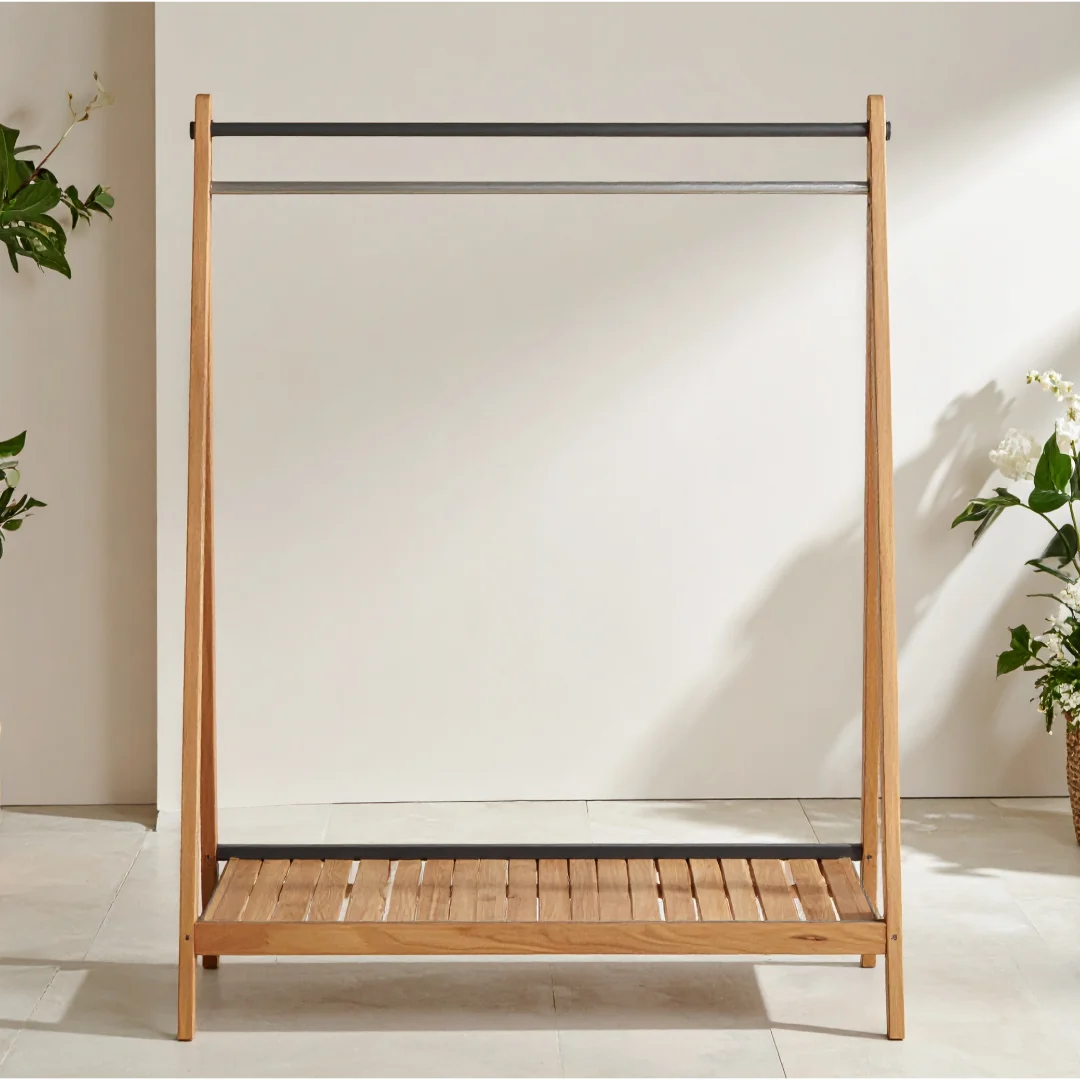 Open clothes rack – metal on rent